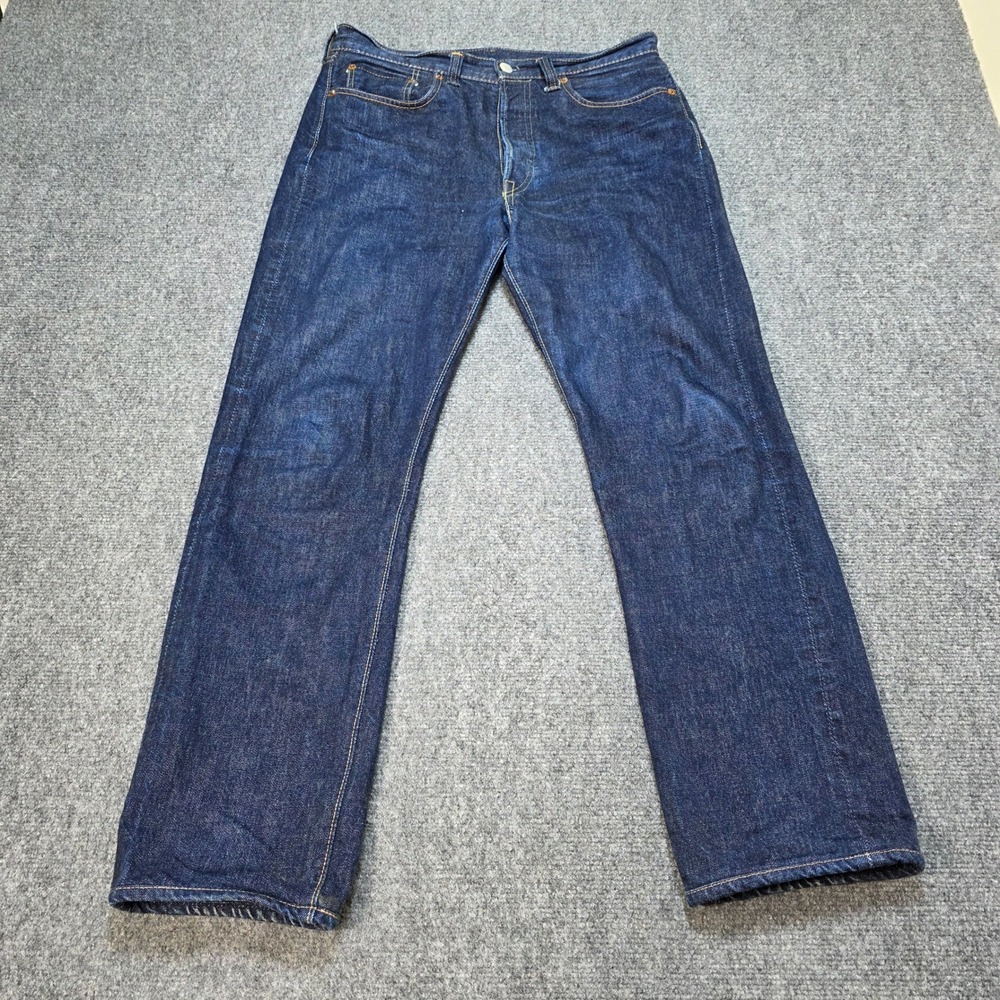 FULLCOUNT & CO 1108 Slim‎ Straight Japanese Selvedge Denim Jeans Blue Size 32 - Picture 2 of 9